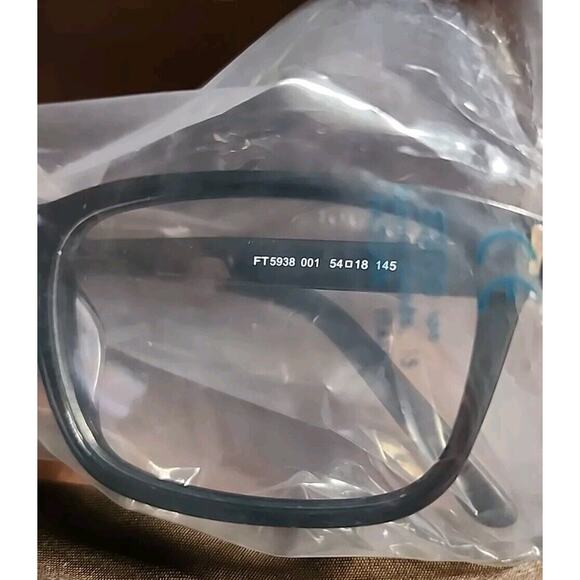 Tom Ford FT 5938 001 Glasses Shiny Black 54 18 145 Get Yourself A Great Deal !! - Picture 2 of 7